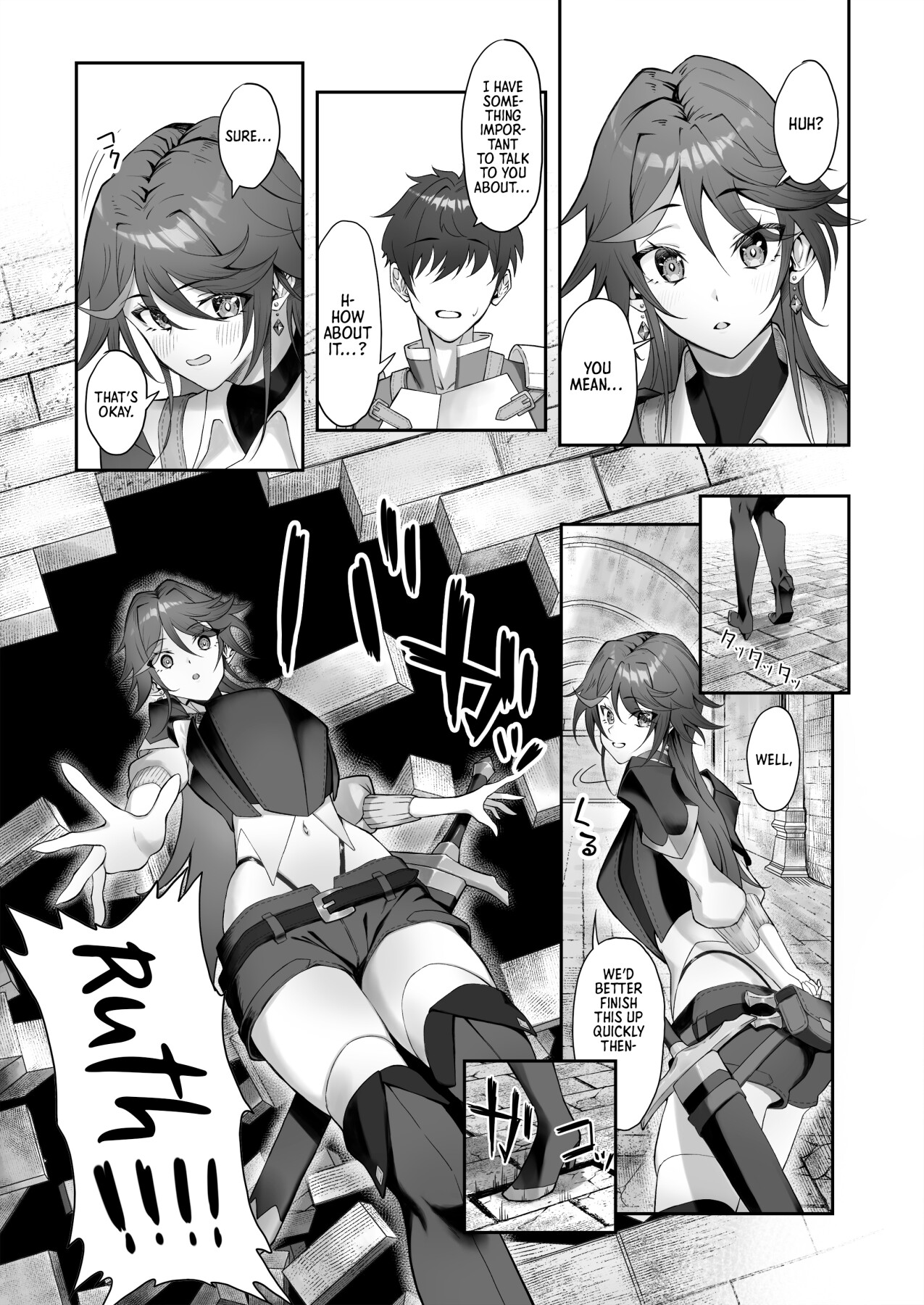 Hentai Manga Comic-The tale of how I got a lewd crest and used a coblin because of it! [-Read-4